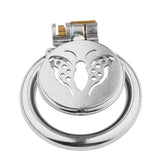 BDStyle Butterfly Flat Metal Male Chastity Cage Male Chastity